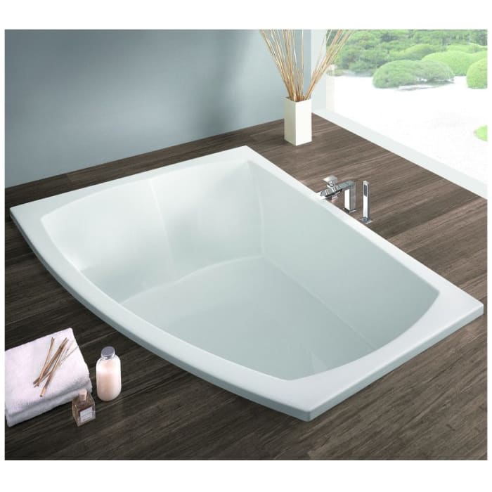 Hoesch Largo Eck-Badewanne 180 x 130 cm linke Ausführung