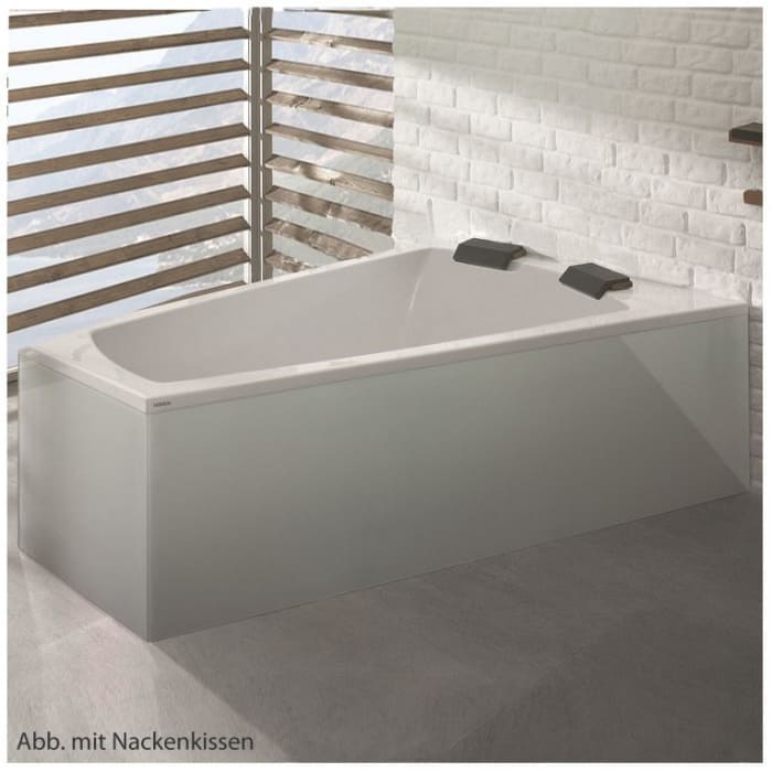 Hoesch Largo Eck-Badewanne 180 x 140 cm rechte Ausführung