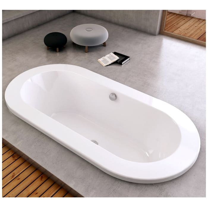 Hoesch Philippe Starck Edition 1 Oval-Badewanne 180 x 90 cm