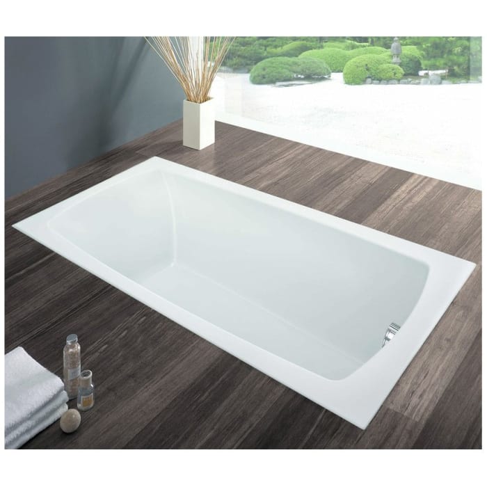 Hoesch Largo Rechteck Badewanne 170 x 80 cm