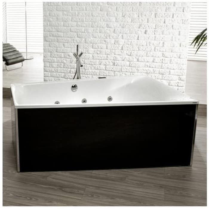 Hoesch Thasos Trapez-Whirlpool 175 x 110 cm Tergum, rechte Ausführung