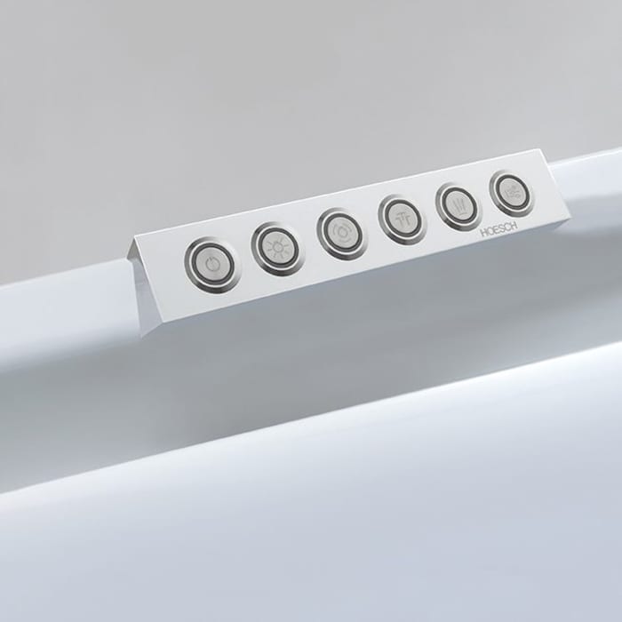 Hoesch Ergo+ Eck-Badewanne 164 x 164 cm mit Außenverkleidung