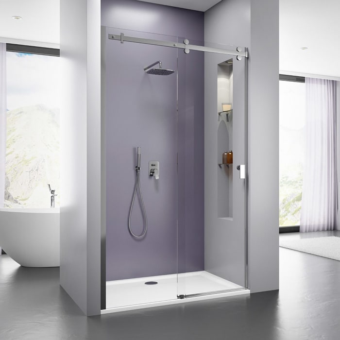 Hoesch Muna Duschabtrennung für Nische 150 cm links