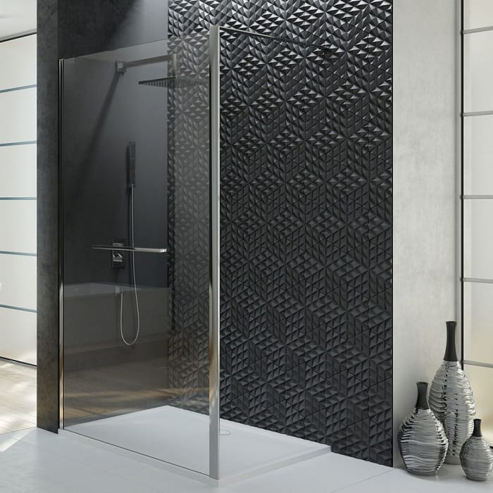 Hoesch Muna Walk-In Duschwand Einseitig 120 cm