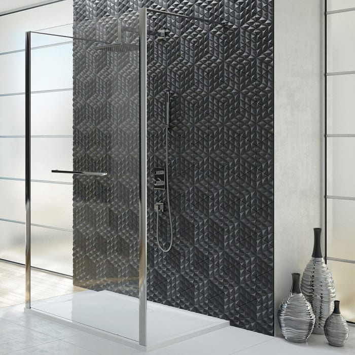 Hoesch Muna Walk-In Duschwand Vorwandversion 160 cm