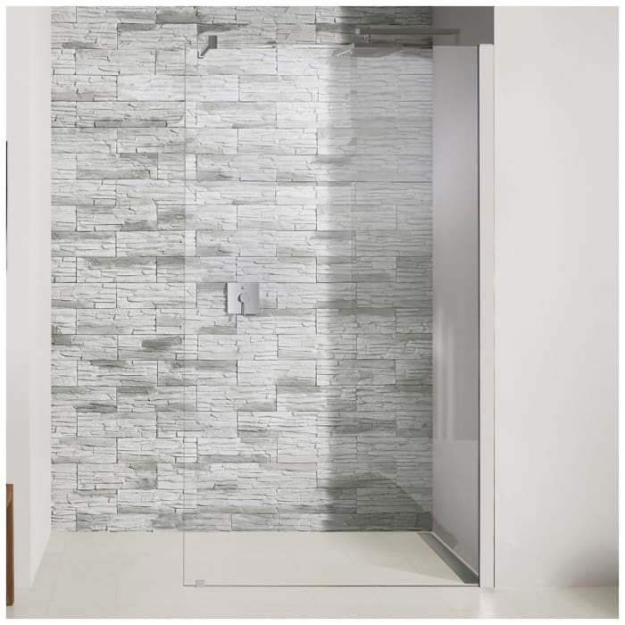 Hoesch ONE&ONE Walk-In Eckversion, Seiteneinstieg 150 cm