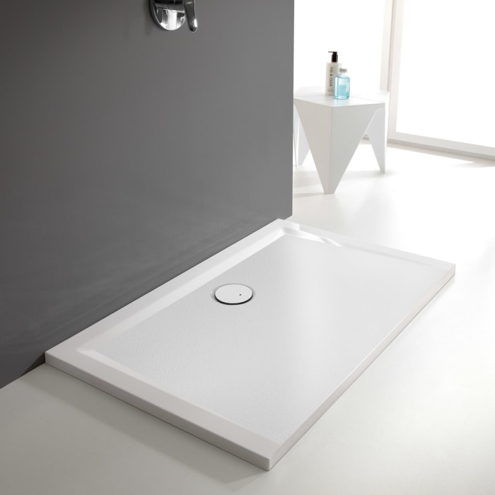 Hoesch Muna Rechteckduschwanne 110 x 80 cm mit Antirutsch