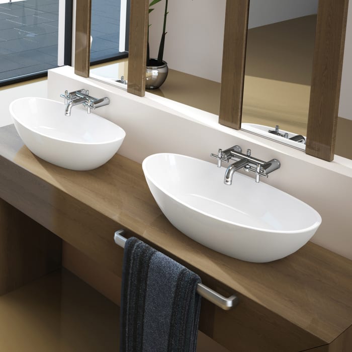 Hoesch Namur Aufsatzwaschtisch 50 x 30 cm