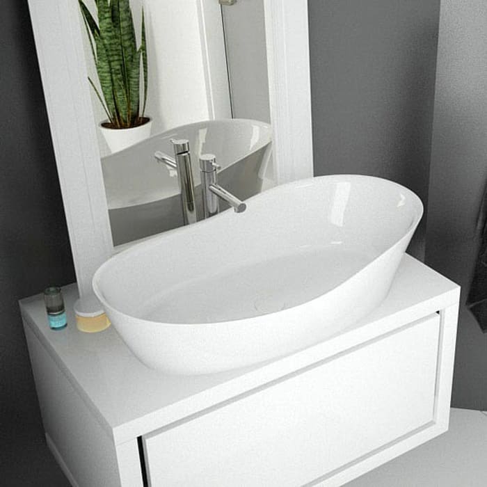 Hoesch Namur Lounge Aufsatzwaschtisch 50 x 30 cm