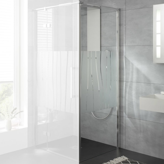 HSK Atelier Plan Seitenwand für Drehtür an Nebenteil 80 cm