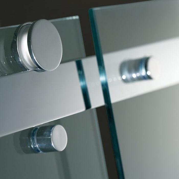 HSK Atelier Plan Pur Schiebetür Classic für Nische, Breite bis 120 cm