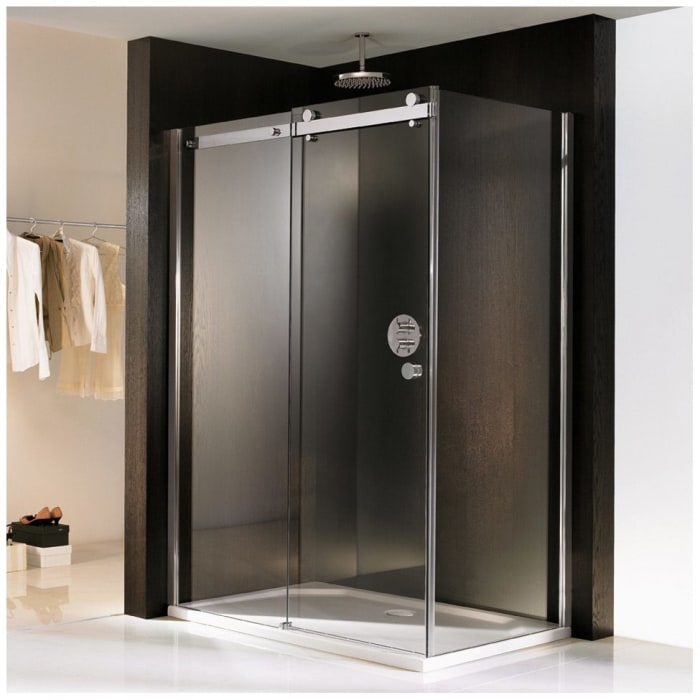 HSK Atelier Plan Schiebetür Classic 2-teilig mit Seitenwand Sondermaß bis Höhe 200 cm