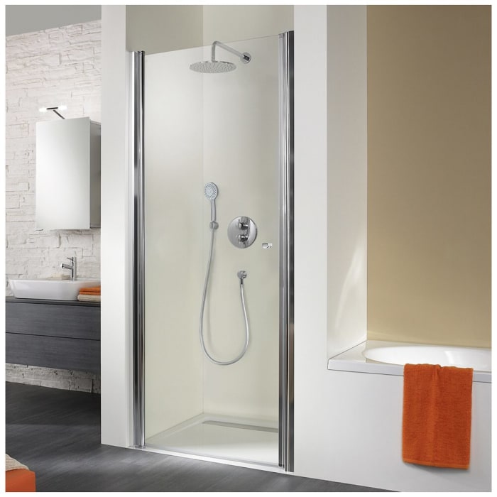 HSK Exklusiv Drehtür Nische 90 x 200 cm Anschlag links