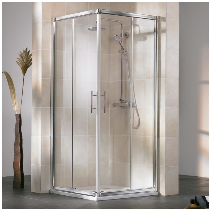 HSK Favorit Eckeinstieg Gleittür 4-teilig, Sondermaß bis 200 cm Höhe