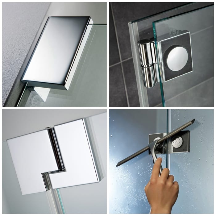 HSK K2 Drehtür Türanschlag links in Sonderhöhe bis 220 cm