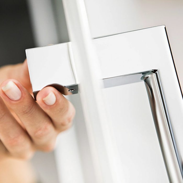 HSK K2 Gleittür mit Seitenwand rechts