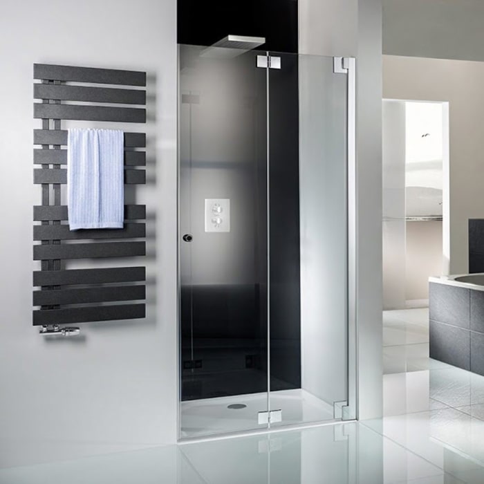 HSK K2P Drehfalttür für Nische 75 cm, Anschlag rechts