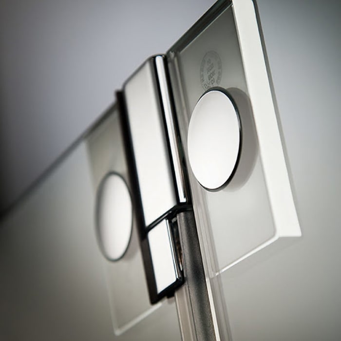 HSK K2P Drehfalttür für Nische 80 cm, Anschlag links