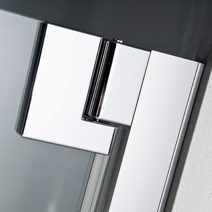 HSK K2P Drehfalttür für Seitenwand 75 cm, Anschlag rechts