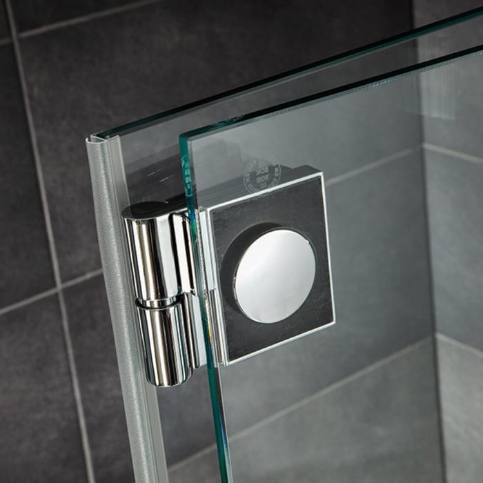 HSK K2P Drehfalttür für Seitenwand 80 cm, Anschlag links