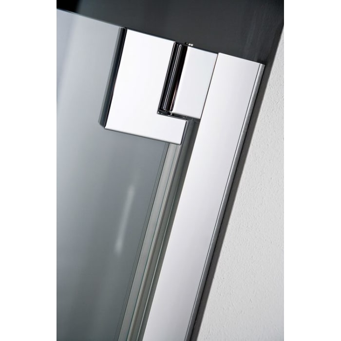 HSK K2P Drehtür und Nebenteil 90 cm für Seitenwand Anschlag links