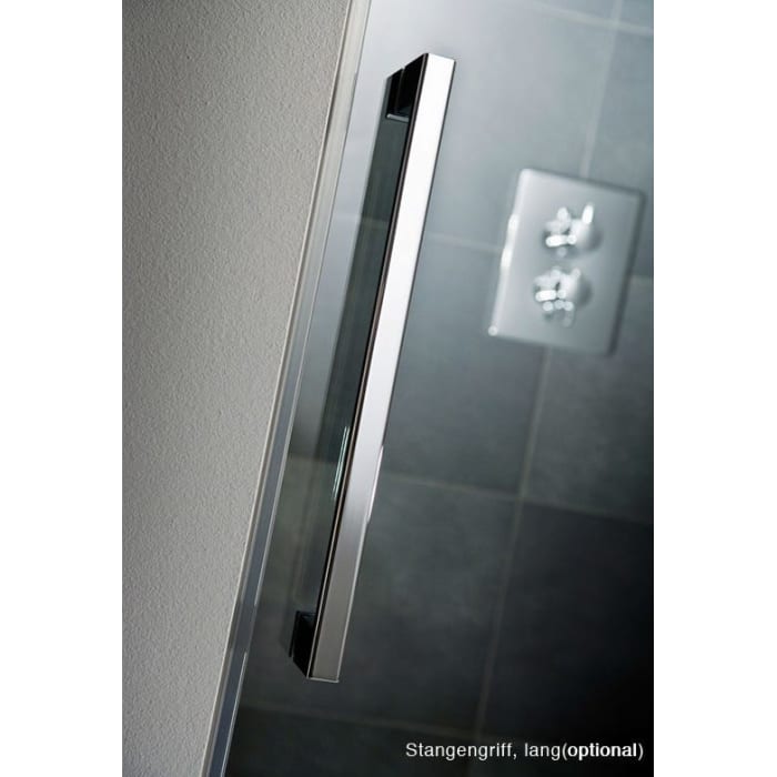 HSK K2P Drehtür und Nebenteil für Seitenwand Anschlag rechts Sondermaß