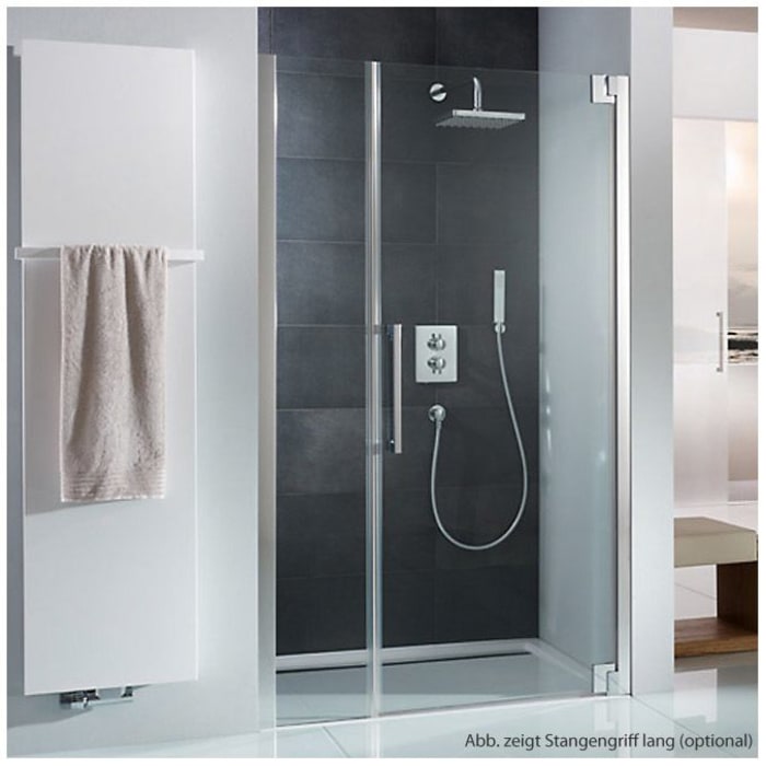 HSK K2P Drehtür und Nebenteill für Nische 90 x 200 cm Türanschlag rechts