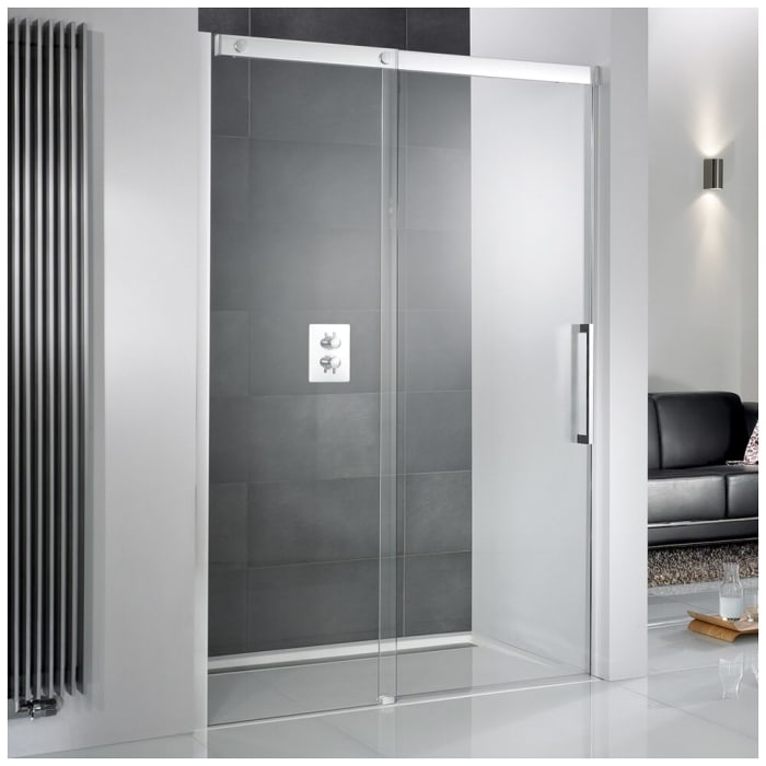 HSK K2P Gleittür 2-teilig 120 cm, Anschlag links