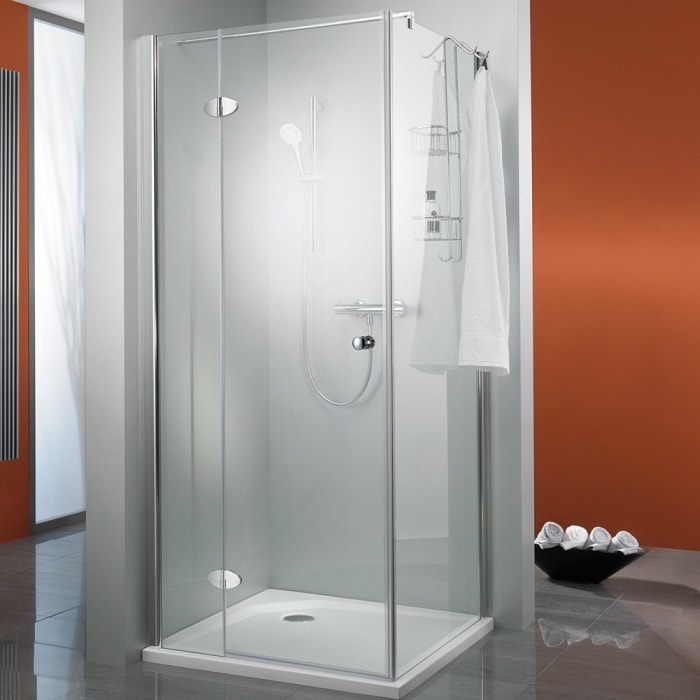 HSK Premium Classic Drehtüre 120 cm für Seitenwand, Anschlag links