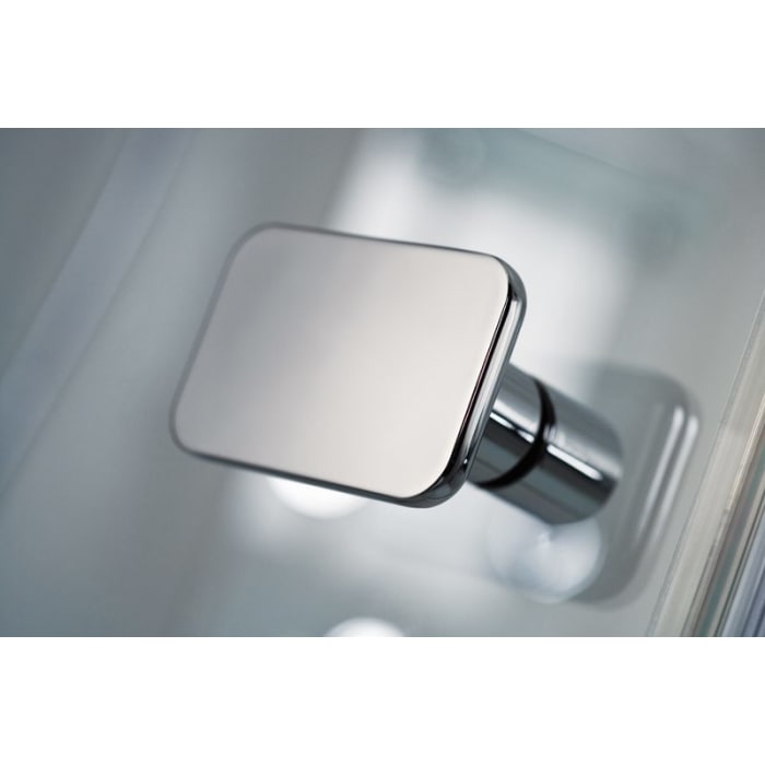 HSK Premium Softcube Drehtüre für Raumnische 3-teilig 180 cm, Anschlag links