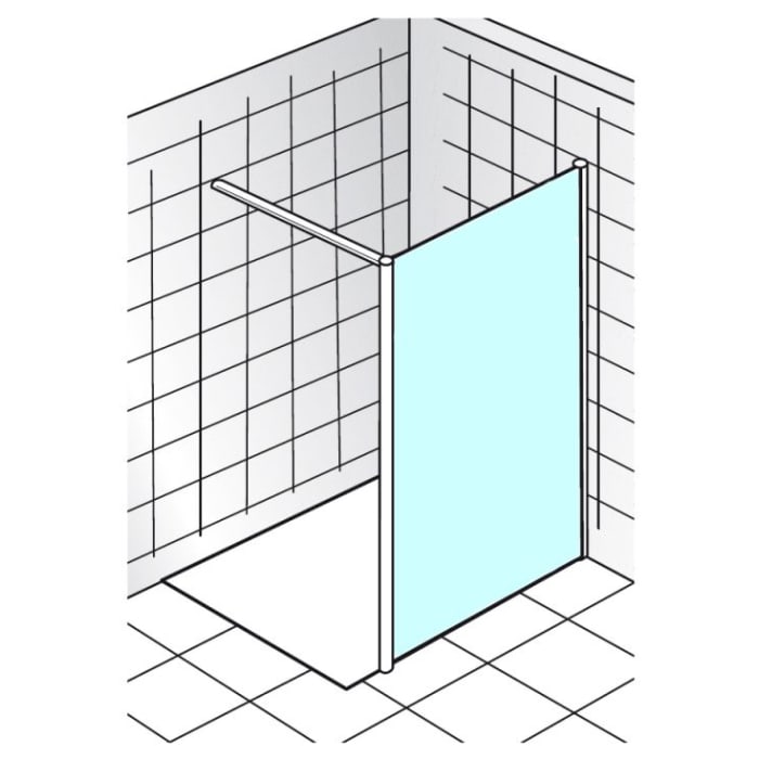 HSK Walk-In Easy Frontelement 160 cm Anschlag rechts