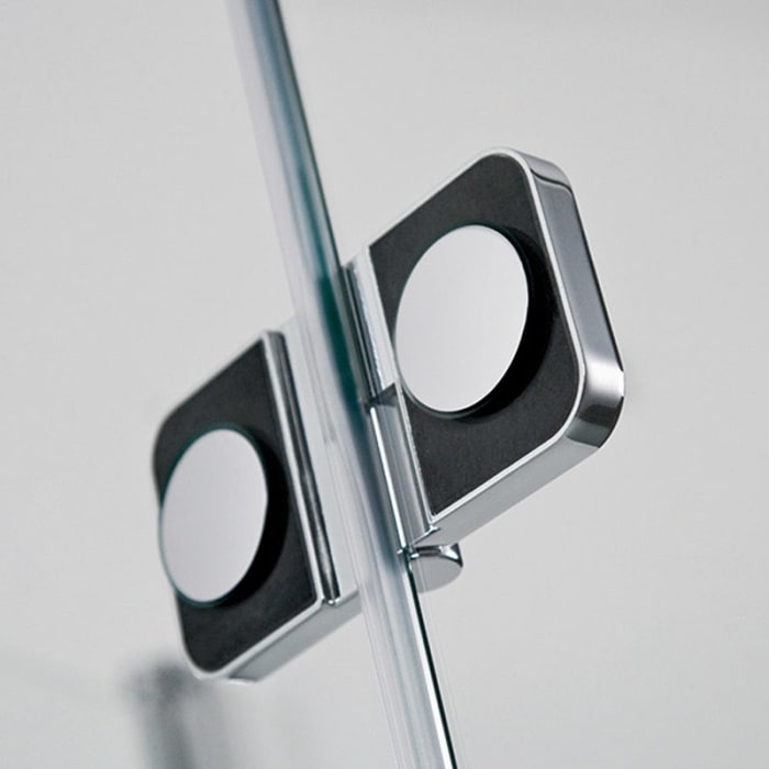 HSK Walk In Exklusiv Drehfalttür an Nebenteil 100 cm Anschlag links