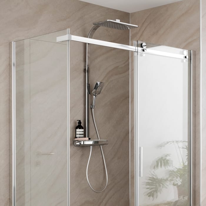 HSK AquaTray Thermostat Duschsystem mit Schwallbrause
