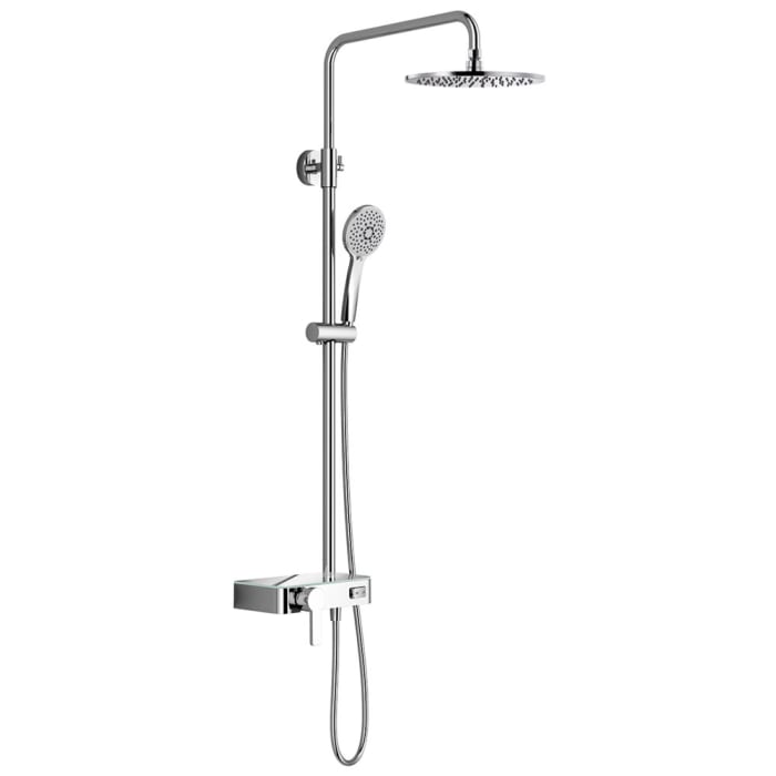 HSK Aquaswitch Shower-Set RS 200 Mix mit Einhebelmischer und Kopfbrause rund 30 cm