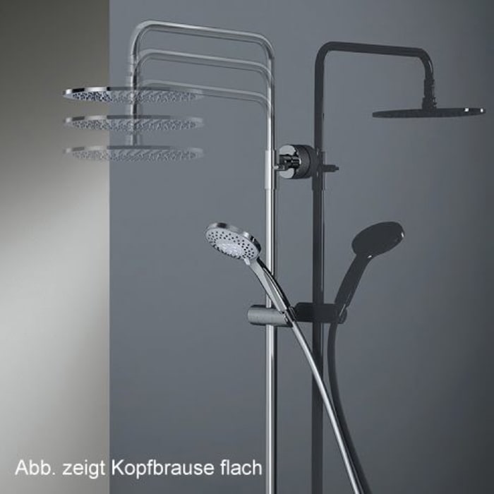 HSK Shower-Set Modell RS 200 Universal, Kopfbrause superflach, rund 25 cm