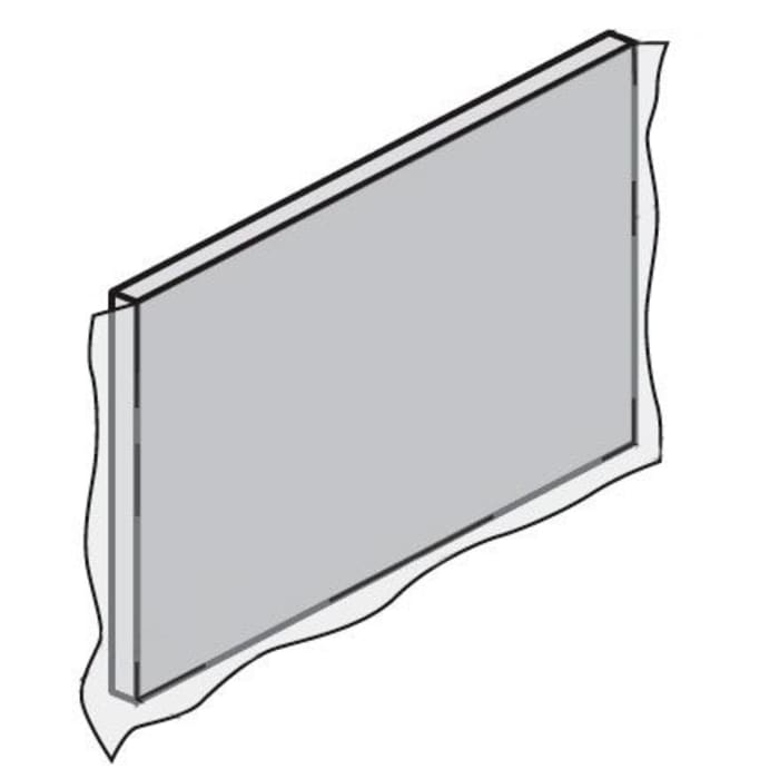 HSK Seitenschürze für Dobla Duschwannen