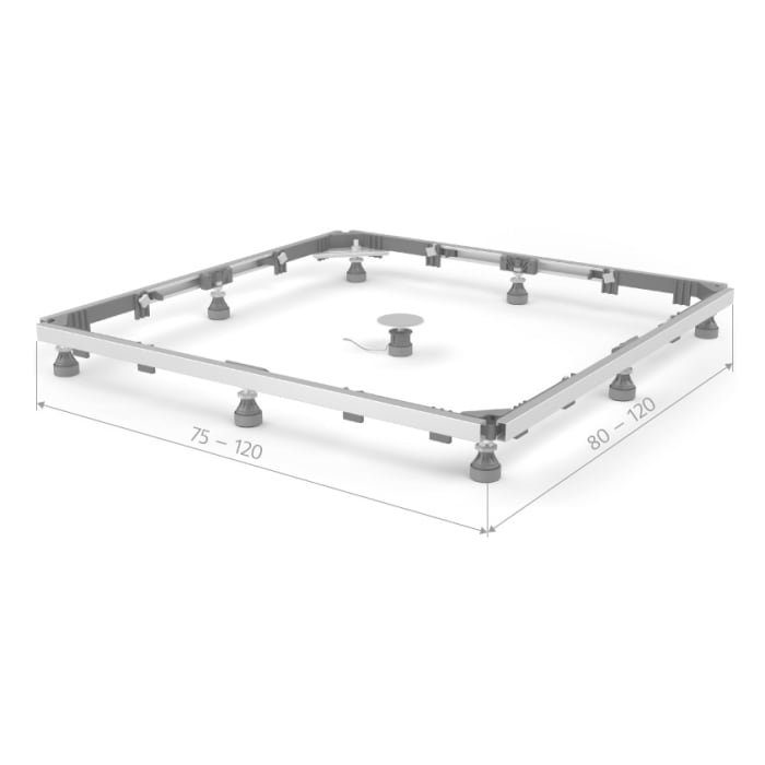 HSK Montagerahmen für Marmor-Polymer-Duschwannen