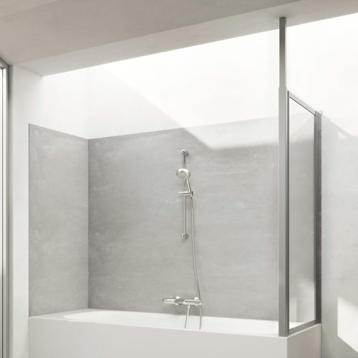 HÜPPE Combinett 2 Badewannenabtrennung Seitenwand in Flucht Sondermaß