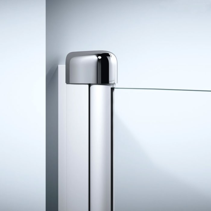 HÜPPE Design elegance Badewannenabtrennung 2-teilig, Sondermaß