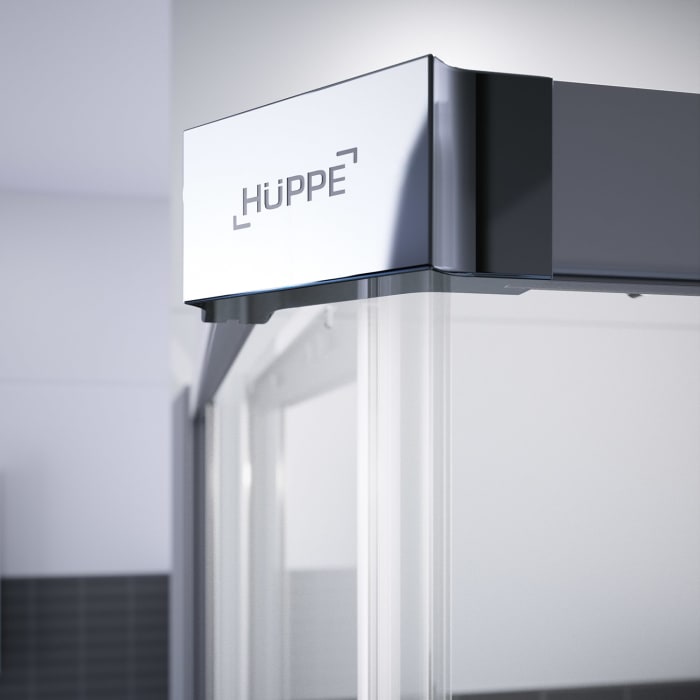 HÜPPE Classics 2 EasyEntry Gleittüreckeinstieg 1/2-Teil Rechts 70 x 200 cm, Glas mit Anti-Plaque