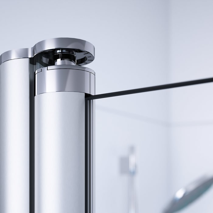 HÜPPE Classics 2 Pendeltür für Seitenwand 80 x 190 cm, Glas mit Anti-Plaque