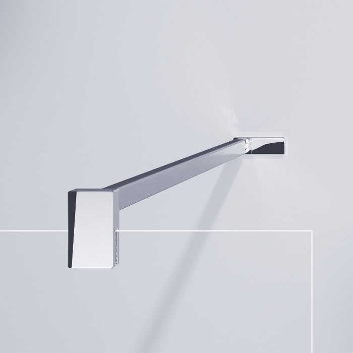 HÜPPE Classics 2 Pendeltür für Seitenwand 90 x 190 cm, Glas mit Anti-Plaque