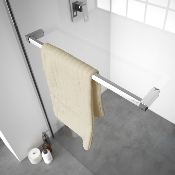 HÜPPE Classics 2 EasyEntry Seitenwand für Gleittür 75 x 200 cm, Glas ohne Anti-Plaque