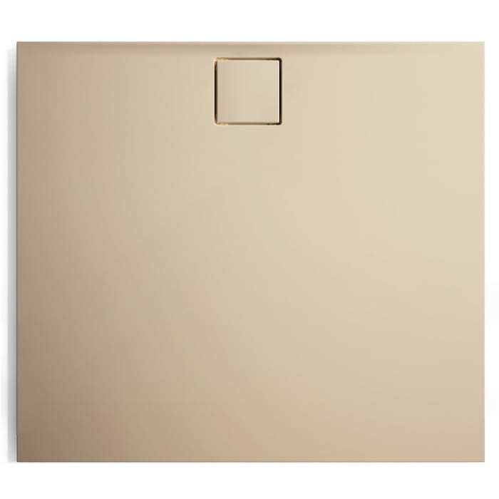 HÜPPE EasyFlat 4-Eck Duschwanne 100 x 90 cm, Ablauf an langer Seite