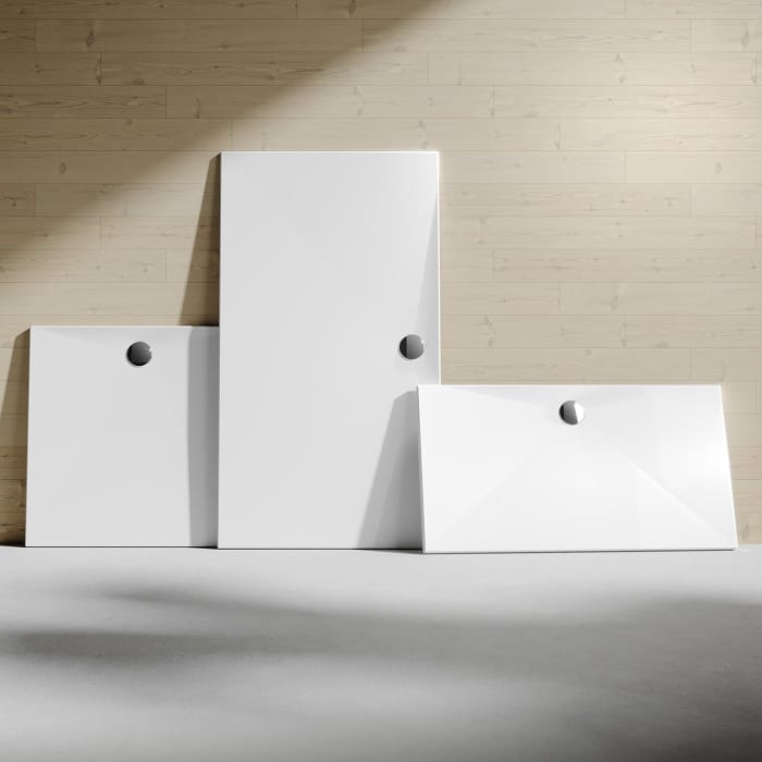 HÜPPE EasyStep 4-Eck Duschwanne 130 x 90 cm