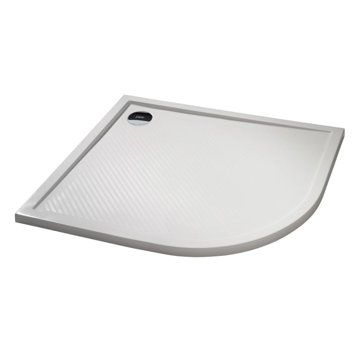 HÜPPE Purano Viertelkreisduschwanne 120 x 90 cm