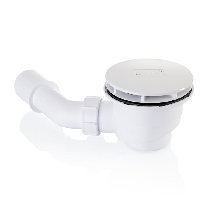 HÜPPE Purano Ablaufgarnitur und Ablaufkappe rund