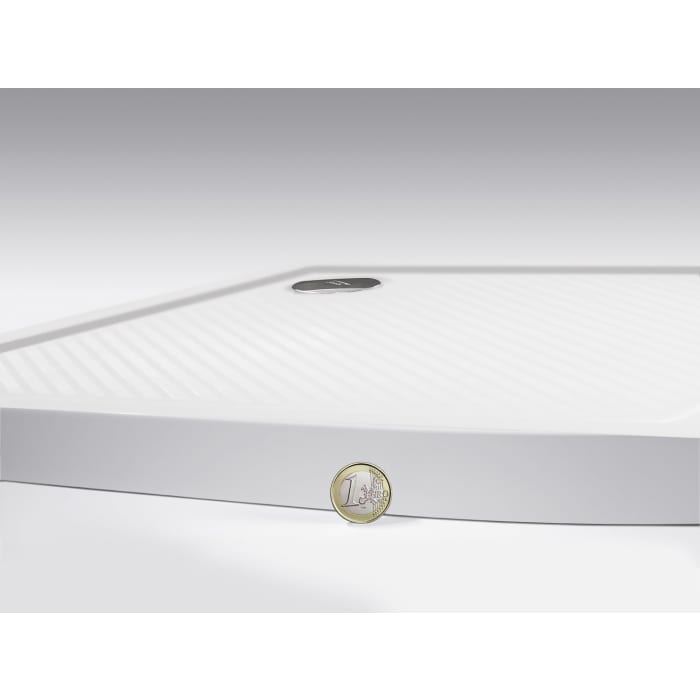 HÜPPE Purano Schürze für Duschwanne 100 x 70 cm