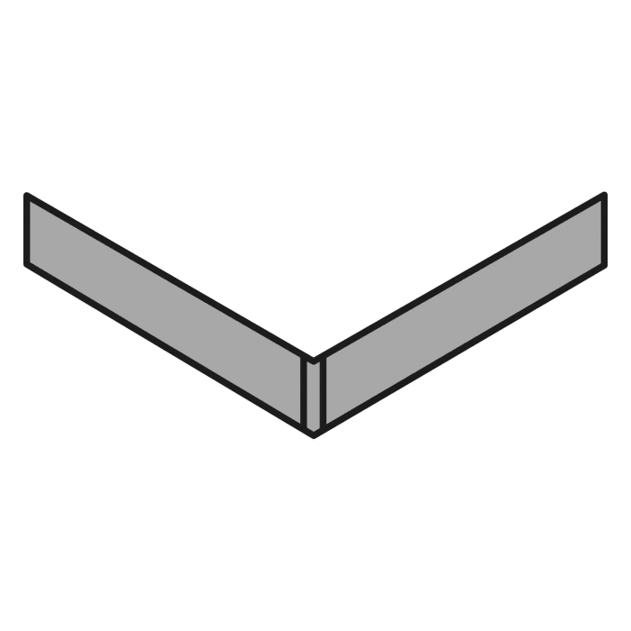 HÜPPE Purano Schürze für Duschwanne 120 x 80 cm