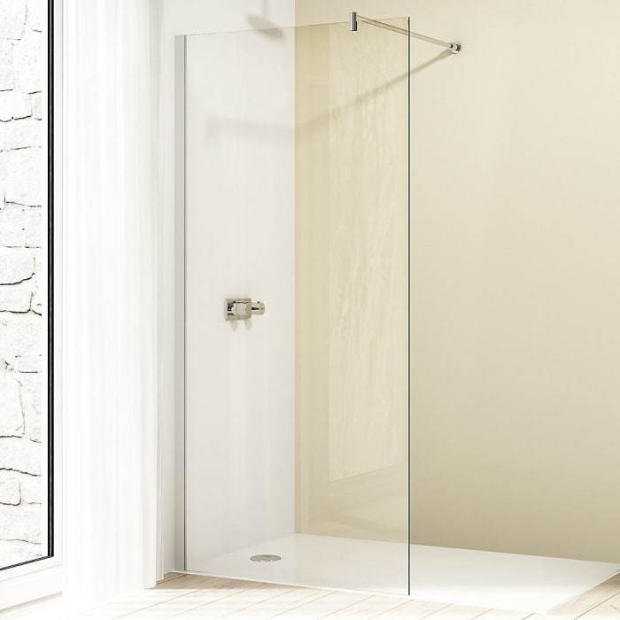 HÜPPE Design elegance Walk-In Seitenwand alleinstehend 140 cm